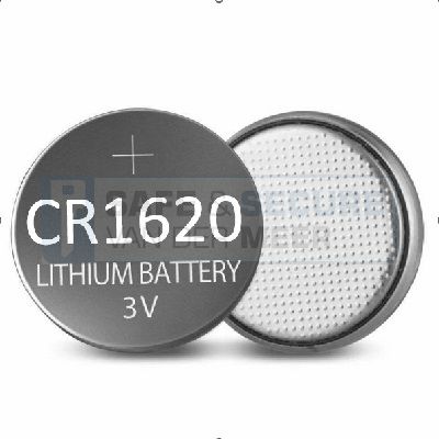  Knoopcelbatterij CR1620, 3V Lithium per stuk verpakt 