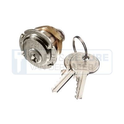 Cisa automatencilinder type 72210-16 L=16 mm., ZONDER SLUITLIP 