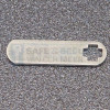 Eurolocks losse sluitlip Kruis-aansluiting 3 mm. dik, type 7310040 recht, lengte 40 mm. 
