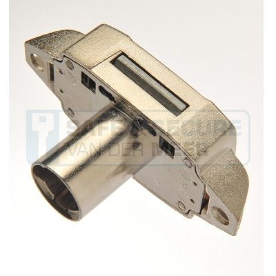 Huwil opleg espagnoletslot type 0247, doorn 25 mm. met cilinder (in nikkelkleur) 