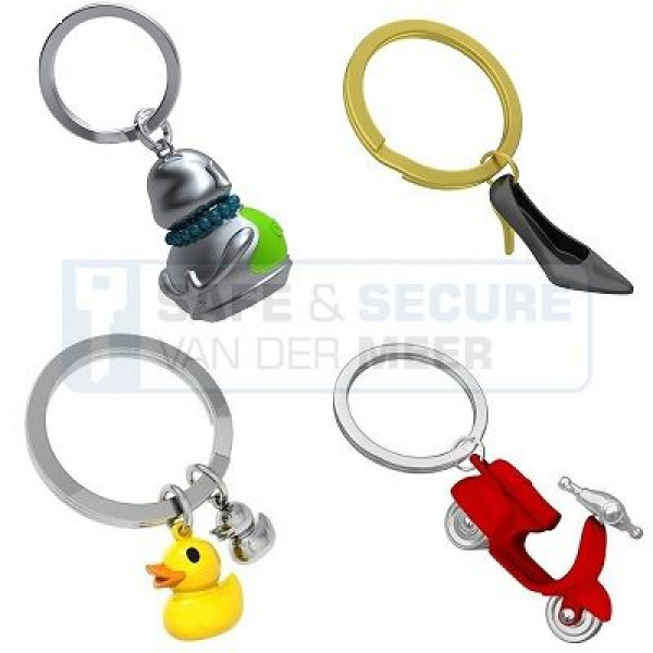 Metalmorphose Sleutelhangers