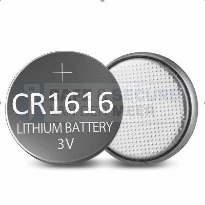  Knoopcelbatterij CR1616, 3V Lithium per stuk verpakt 