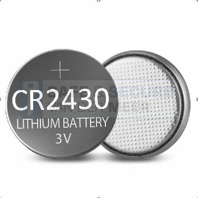  Knoopcelbatterij CR2430, 3V Lithium per stuk verpakt 