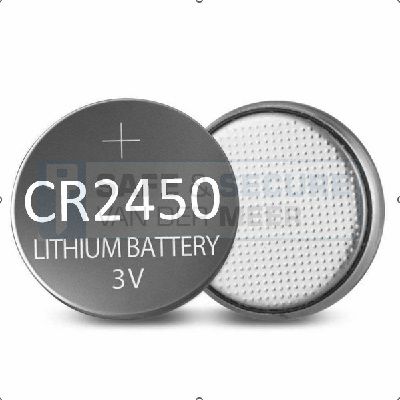  Knoopcelbatterij CR2450, 3V Lithium per stuk verpakt 